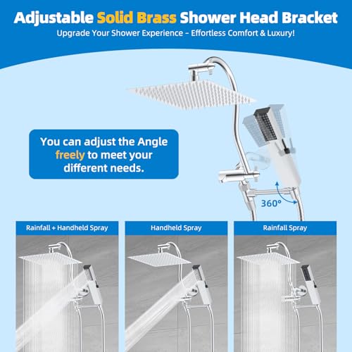All Metal cUPC Certified Shower Head