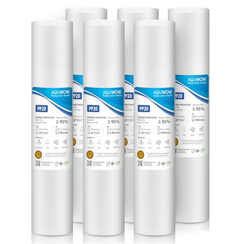 PP20 5 Micron 2.5" x 20" Filter Set