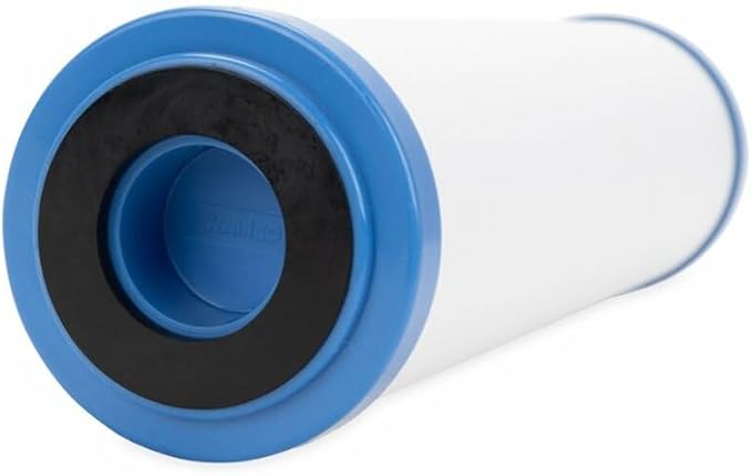 Camco Camper/RV Premium Replacement Cartridge for Inline Water Filter - Fits EVO RV Water Filter Housing - Premium Carbon Absorbs Harmful Compounds & Reduces Bad Taste, Odor, Bacteria and More (40624)