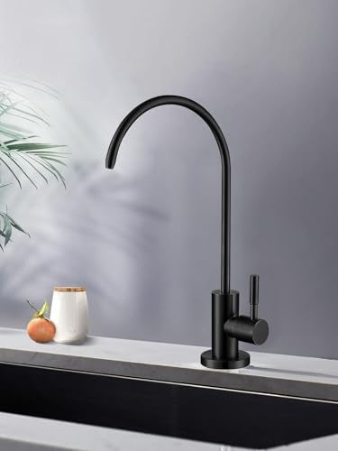 Drinking Water Faucet Matte Black Water Filter Faucet