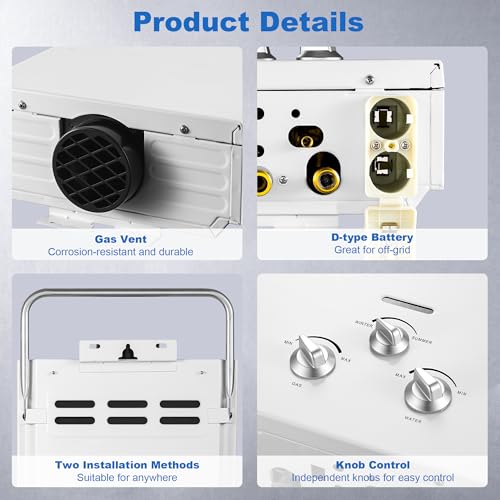 Outdoor Propane Tankless Water Heater