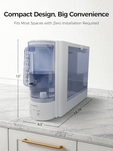 Countertop Alkaline Reverse Osmosis Water Filtration System