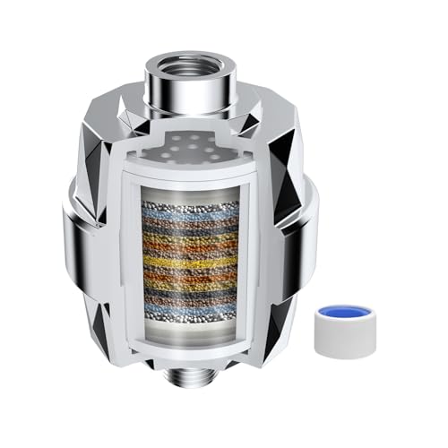 High Output 20 Stage Shower Filter for Hard Water