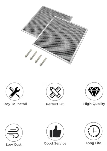 W10905734 Vent Hood Charcoal Filter Kit