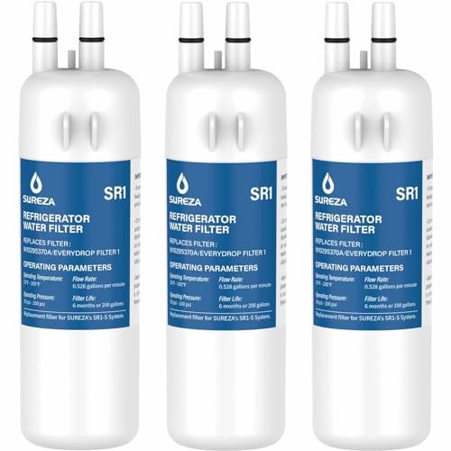 Refrigerator Water Filter Compatible with Everydrop® Filter 1 (3 Count)