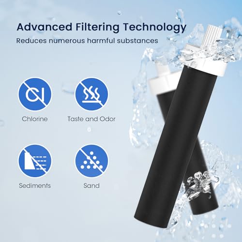 Water Bottle Filter Compatible with Brita Sport BB06 (3 Count)