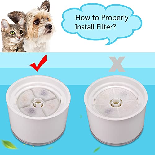 Pet Fountain Filter Set (8 Count)