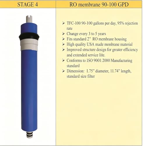 Compatible APEC Ultimate Complete 5 stage high capacity filter set for model RO