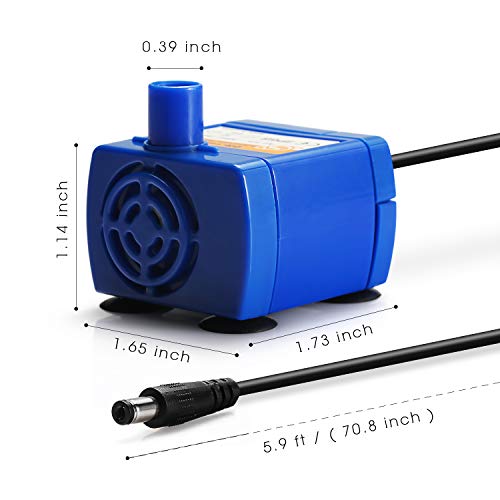 Pet Water Fountain Pump for iPettie & Hommii