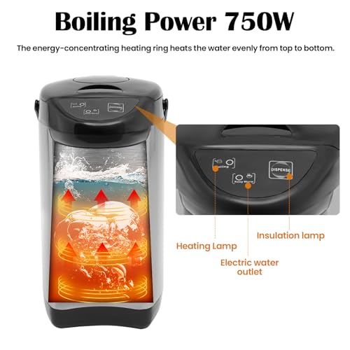 Electric Hot Water Urn Pot Dispenser 4L