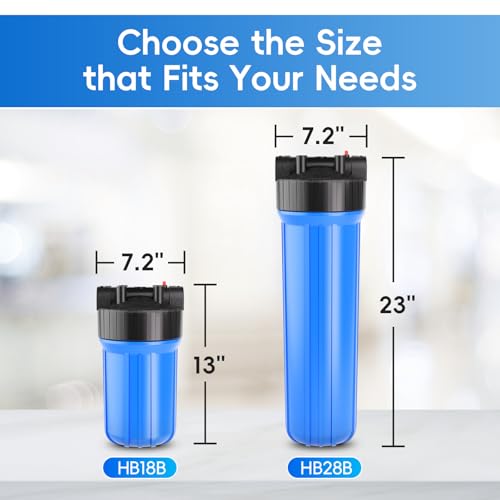 HB18B Whole House Water Filter Housing