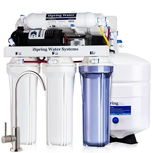 RCC7P 75 GPD Reverse Osmosis System with Pump