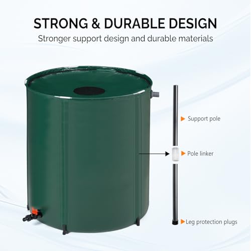 50 Gallon Collapsible Rain Barrel
