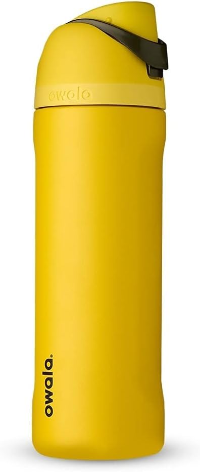Harry Potter FreeSip Stainless Steel Water Bottle 24 oz Hufflepuff
