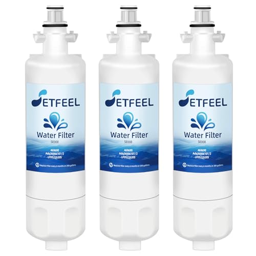 Adq360061 Water Filter Replacement for LG Refrigerator Lt700p Adq36006101 Lfds22520s (3 Count)
