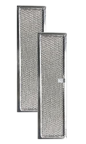 4 x 12 x 0.09 Inches Downdraft Range Hood Aluminum Mesh Grease 12 (2 Count)
