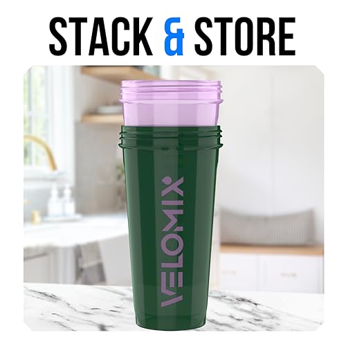 2 Pack 28oz Protein Shaker Bottle for Protein Mixes (2 Count)