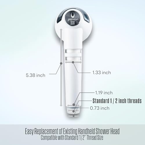 POSEION BT100 DG Filtered Shower Head