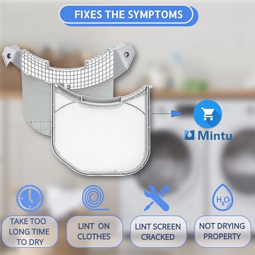 Dryer Lint Filter Screen Trap Replaces For LG DLEX3370V DLEX3570V DLEX3370W DLEX3570W DLEX3885W DLEX3360R DLEX3371W DLEX3370R DLEX3360W DLEX3360V DLEX3250W