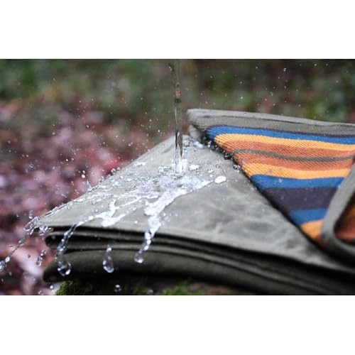 Waxed Canvas Camping Blanket & Bedroll