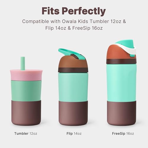 Silicone Water Bottle Boot for Owala 14
