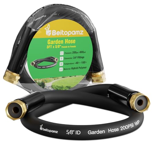Short Garden Hose 3 ft x 5