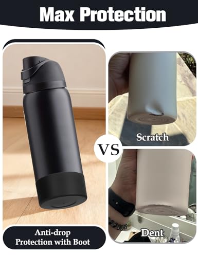 2PCS Silicone Boot for Owala FreeSip Water Bottle 32oz (2 Count)