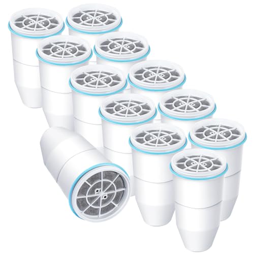 VIPHASES 6 Stage 0 TDS Water Filter Cartridge for Zero Pitchers (10.58 Count)