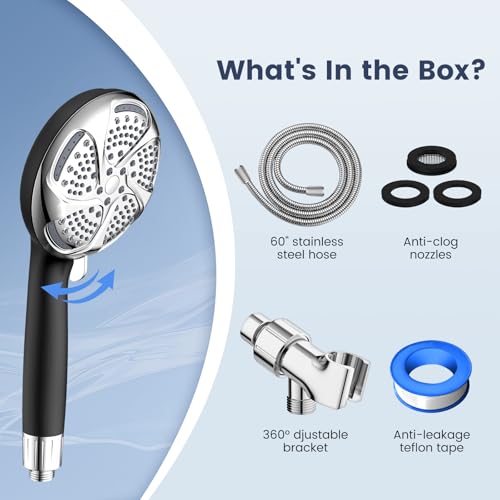 Filtered Shower Head with Handheld