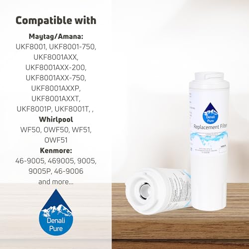 Replacement for KitchenAid KBFS22EWMS Refrigerator Water Filter