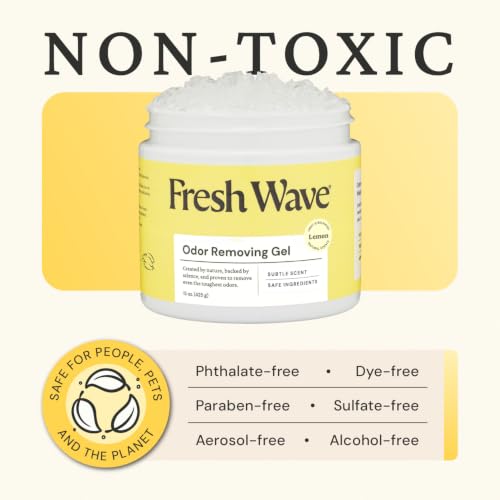 Lemon Odor Eliminator Gel 15 oz (20.13 Fl Oz)