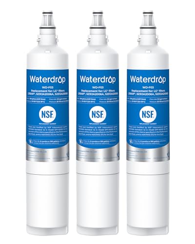 5231JA2006A Replacement for LG® LT600P® Water Filter (3 Count)