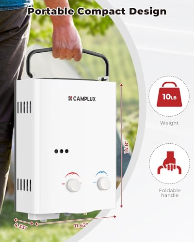 CAMPLUX Tankless Water Heater Outdoor