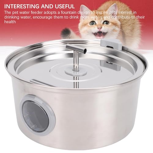 Stainless Steel Pets Water Fountain