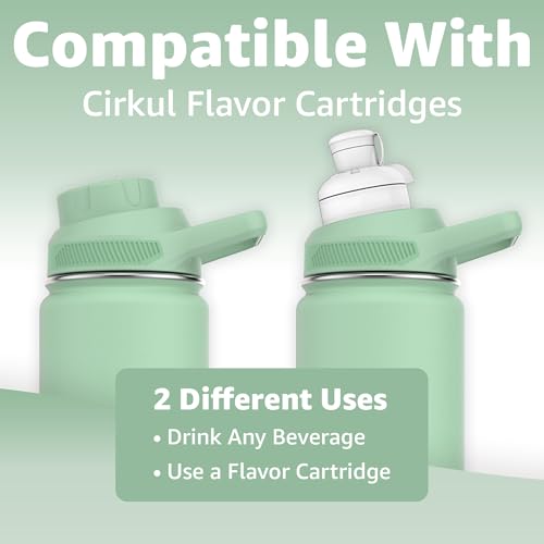 Water Bottle Compatible With Popular Flavor Cartridges