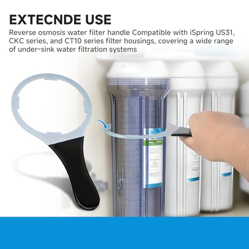 Metal Water Filter Wrench Compatible with iSpring AWR2