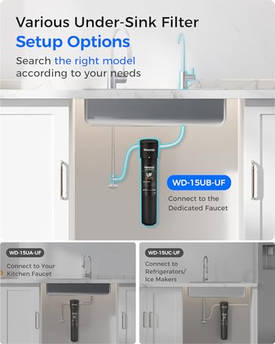 15UB UF 0.01 μm Ultra Filtration Under Sink Water Filter System