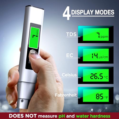 2025 All New 4 in 1 Tds Meter Digital Water Tester