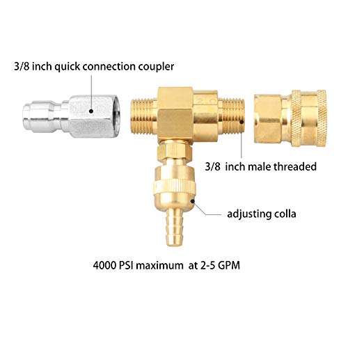 Chemical Injector Kit for High Pressure Washer