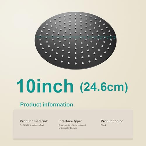 All Metal Rain Shower Head