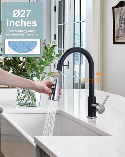 Kitchen Faucets for Sink 1 or 3 Hole