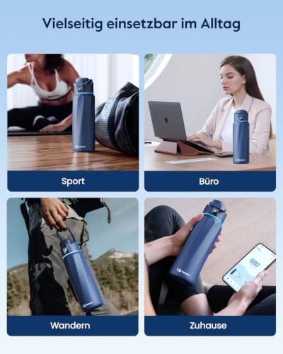 BOOST Smart Water Bottle Tracker with Reminder to Drink Water
