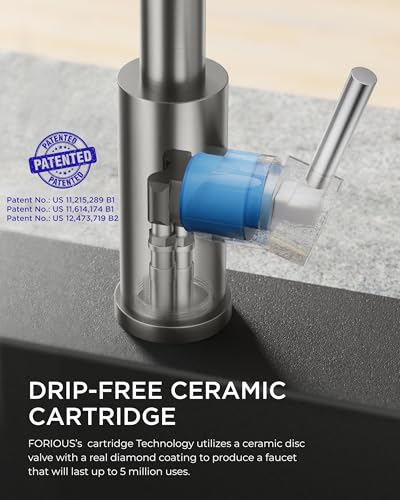 Kitchen Faucet with Soap Dispenser