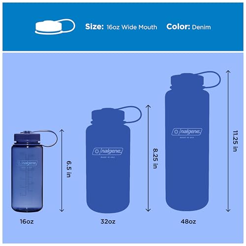 16 oz Wide Mouth Water Bottle