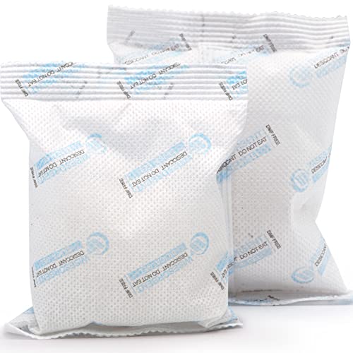 120 Packs 100 Gram Silica Gel Packets