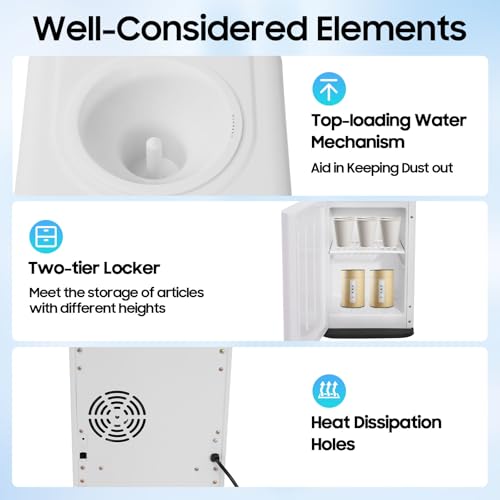 Water Cooler Dispenser for 5 Gallon Bottle