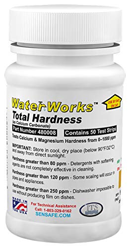 Industrial Test Systems WaterWorks 481108 Total Hardness Test Strip