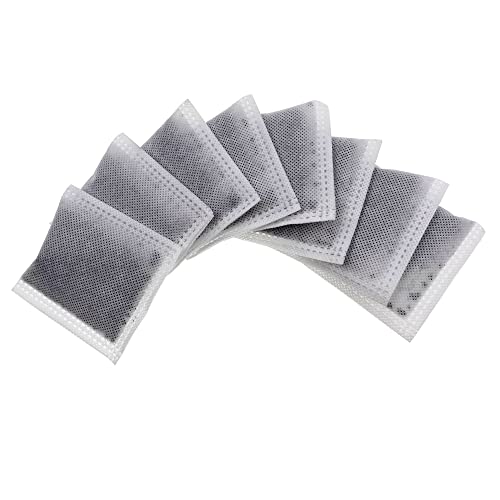 Compact Activated Charcoal Odor Absorbing Filter Refill Deodorizer (8 Count)