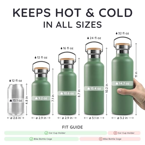 Insulated Water Bottle 12 oz