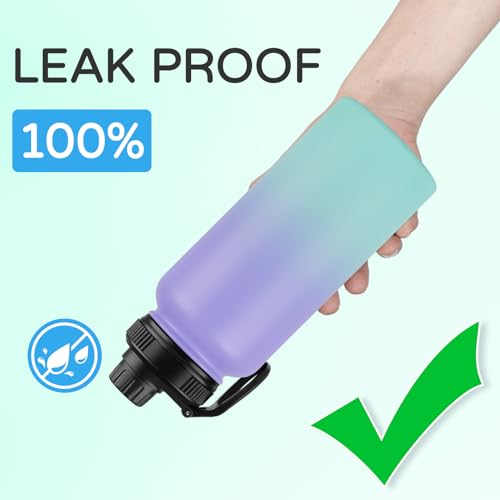 40 oz Insulated Water Bottle Bulk (4 Count)